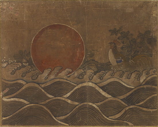 계명도(鷄鳴圖), 20세기 초, 온양민속박물관