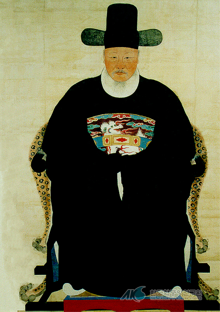 전운상 초상, 비단바탕에 채색, 679x960