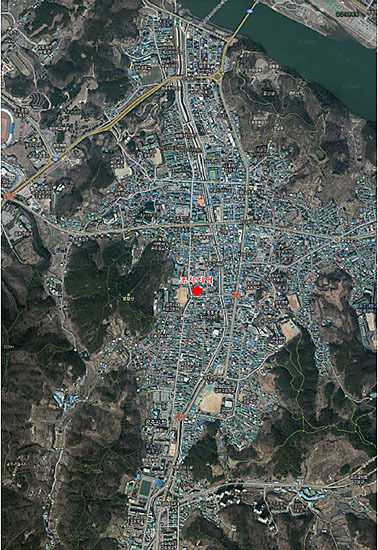 조사지역의 위치도(출처: Daum지도)
