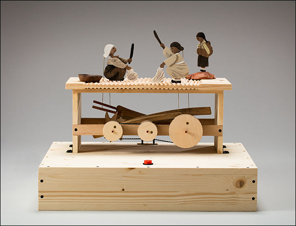 오토마타/빨래터(이석연 작, 2018)
