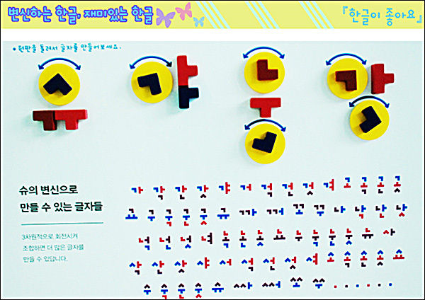 여주세종문화재단 남궁 희 팀장이 제공한 변신하는 한글 <슈>