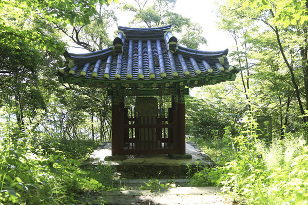 현재 안국사의 터에는 호국사라는 절이 있었다. 안국사는 적상호를 만들면서 그 안에 있었는데 물로 수몰될 처지에 몰려 옛 호국사터에 옮겨지은 것이다.