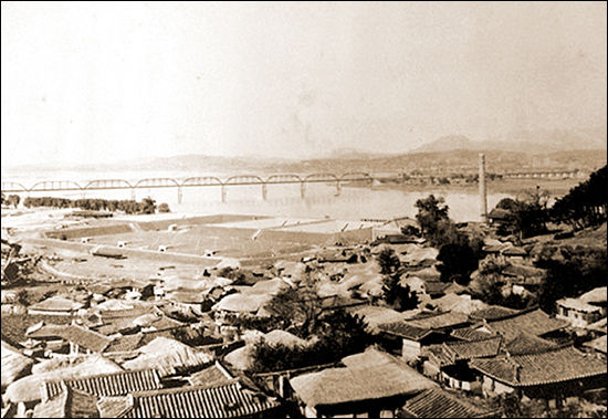 1911년 무렵의 한강철교 모습