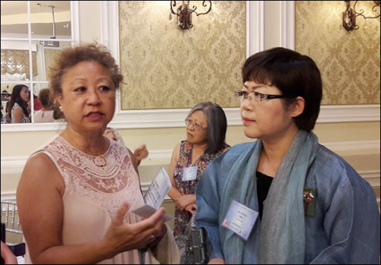 여성독립운동가 임성실 지사의 증손녀 머샤 씨와 함께