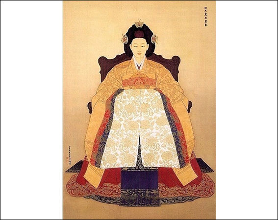 명성황후 영정, 권오창 화백 작품