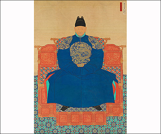 전주 경기전 어진박물관에 있는 국보 제317호 <태조 어진>