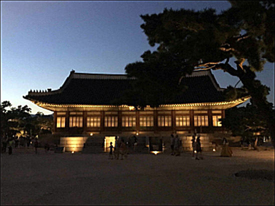 경복궁 수정전 야간 특별관람