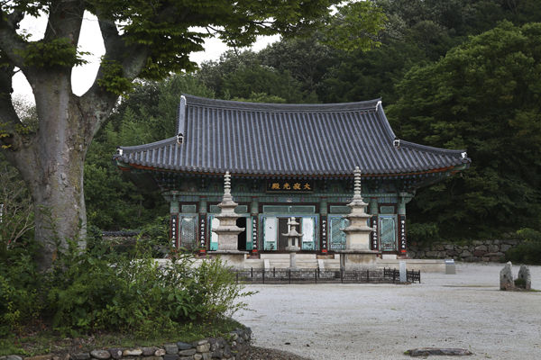 대적광전 정면모습