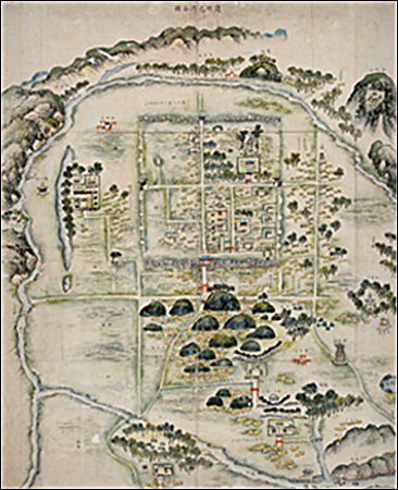 경주 읍내 전도