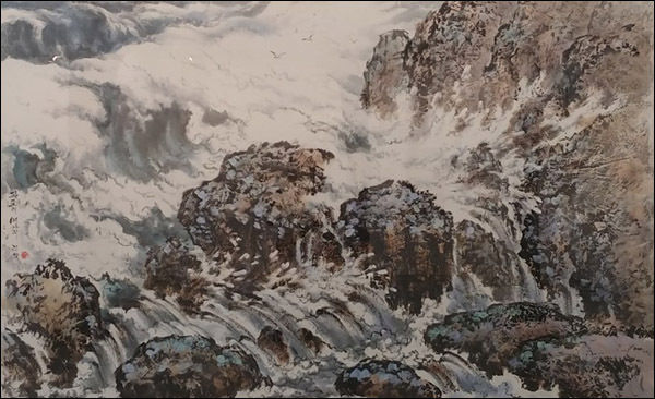 파도의 메아리(2003), 북한 인민예술가 '리창' 작품