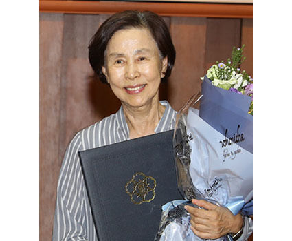 예술의 전당 이사장에 취임한 손숙 씨