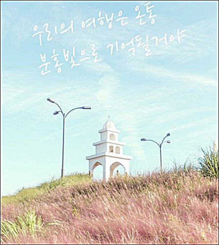 제주허브동산의 핑크뮬리