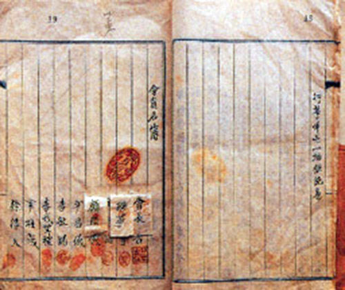 1929년 4월 23일, 월진회 창립 회원 명부
