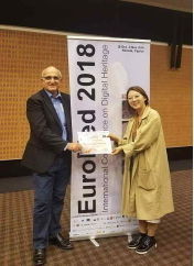 「The Werner Weber Award」을 수상한<br>
문화유산산업학과 오정은 대학원생