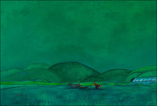 "초록세상", 정일모 작