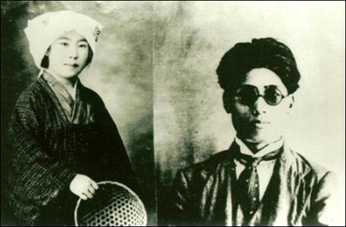 가네코 후미코 지사와 박열 의사 (박열의사기념관 제공)