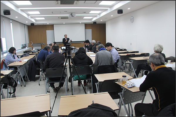 ‘우리말로 학문하기 모임’ 30차 ‘말 나눔 잔치’ 주제발표 모습