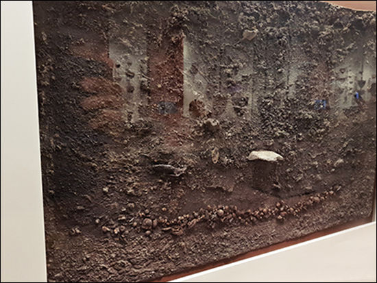 4호 도토리 저장 구덩이, 창녕 비봉리 유적, 신석기시대, 깊이 0.71cm