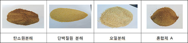 분해균주배양액을 이용한 음식물 쓰레기 분해제