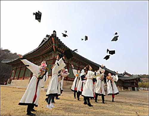 2017학년도 학위수여식 현장
