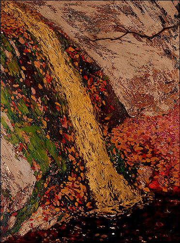 폭포(flow), 60×80, 2019