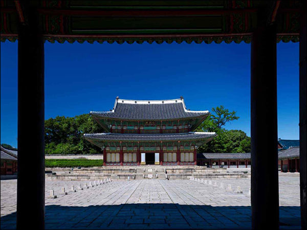 국보 제225호 창덕궁 인정전 전경
