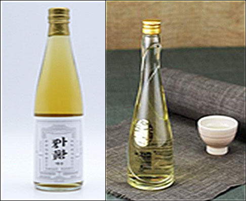 아황주(왼쪽), 녹파주