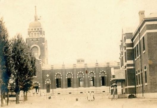 1921년 공사중인 천도교 중앙대교당