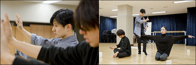 황태인 안무작 ‘무무’ 연습장면