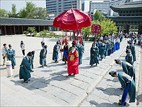 2018년 제4회 궁중문화축전 행사 현장 - 시간여행, 그날