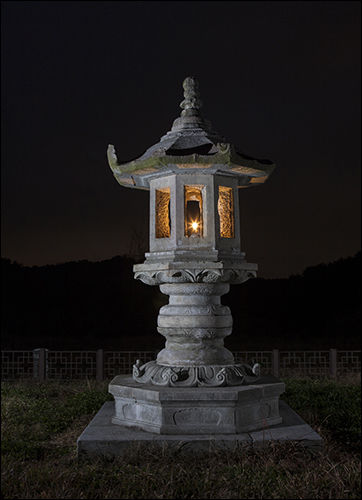 개선사터 석등(보물 제111호), 안장헌
