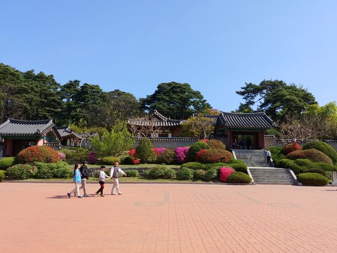 신사임당과 아들 율곡의 생가 오죽헌