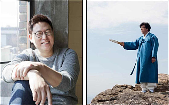 로봇공학자 데니스 홍(강연일: 5.7.화)-왼쪽 / 소리꾼 배일동(국가무형문화재 제5호 판소리 이수자, 강연일: 5.23.목)