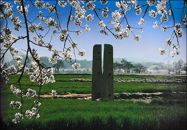경주 분황사 당간지주(경북지회 김명희)