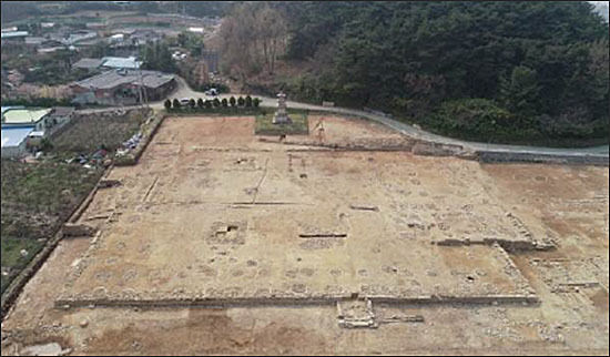 <발굴조사 지역 전경