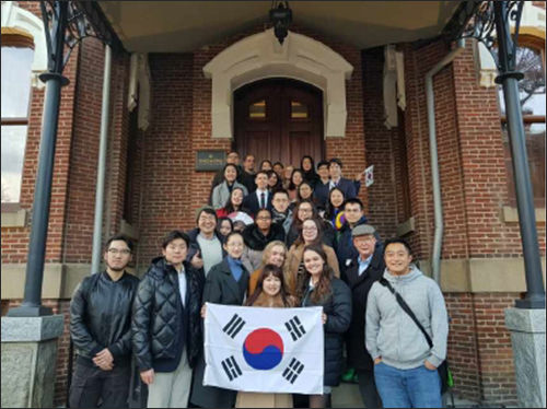 존스 홉킨스 대학교 SAIS(School of Advanced International Studies) 방문(2018년 11월)