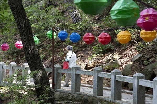 칠성각 가는 길
