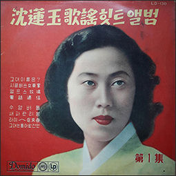 심연옥ㆍ남백송의 <전화 통신>이 들어 있는 음반 표지