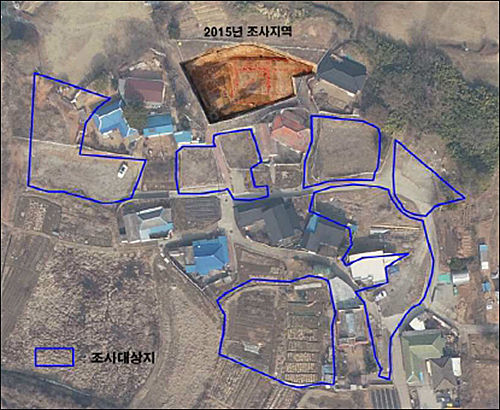 부여 구드래 일원 조사 대상지 전경(상세)