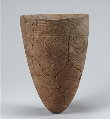 빗살무늬토기, 신석기시대, 서울 암사동 출토, 높이 38.1cm