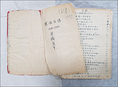 등록문화재 제756호 《이자해자전 초고본》