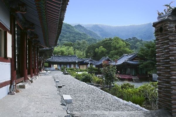 대원사 경내 전경
