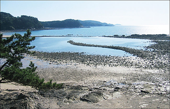 태안 해변길(해변길에서 보이는 의항독살 풍경), 태안해안국립공원사무소(041-672-9738)