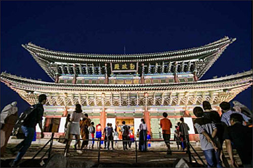 경복궁 근정전(야경)