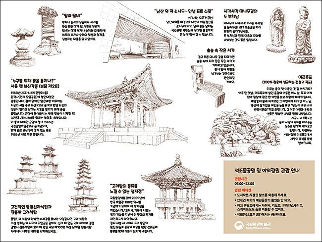 안내도 뒷면