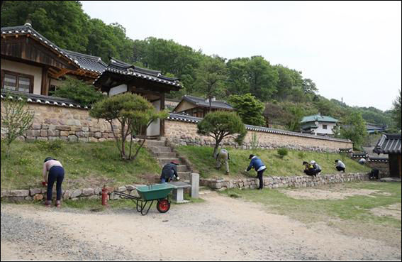 고성이씨 임청각 전경사진