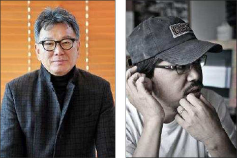 2019년 하반기 강연자 - 손철주 미술평론가(왼쪽), 2019년 하반기 강연자 - 윤태호 만화가