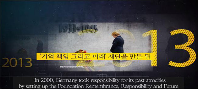 "일본에 의해 자행된 강제징용" 영상스틸사진