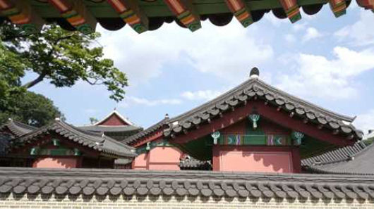 검서청 누마루에서 바라본 정경