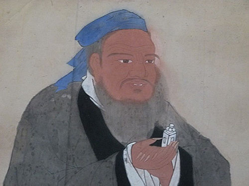 무이정사에 있는 주자상